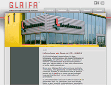 Tablet Screenshot of glaifa-lichtreclame.com